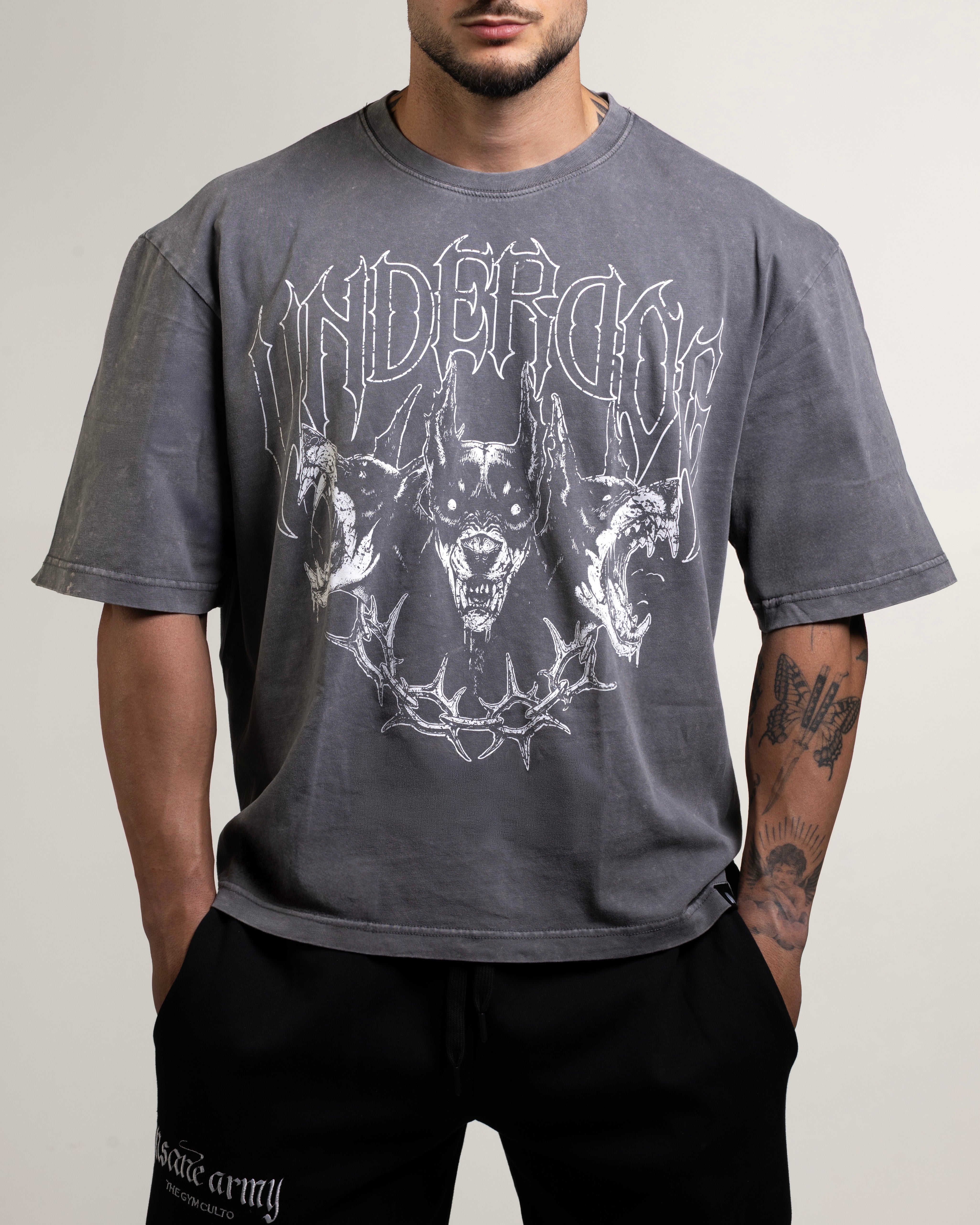 CAMISETA OVERSIZE CROPPED UNDERDOG
