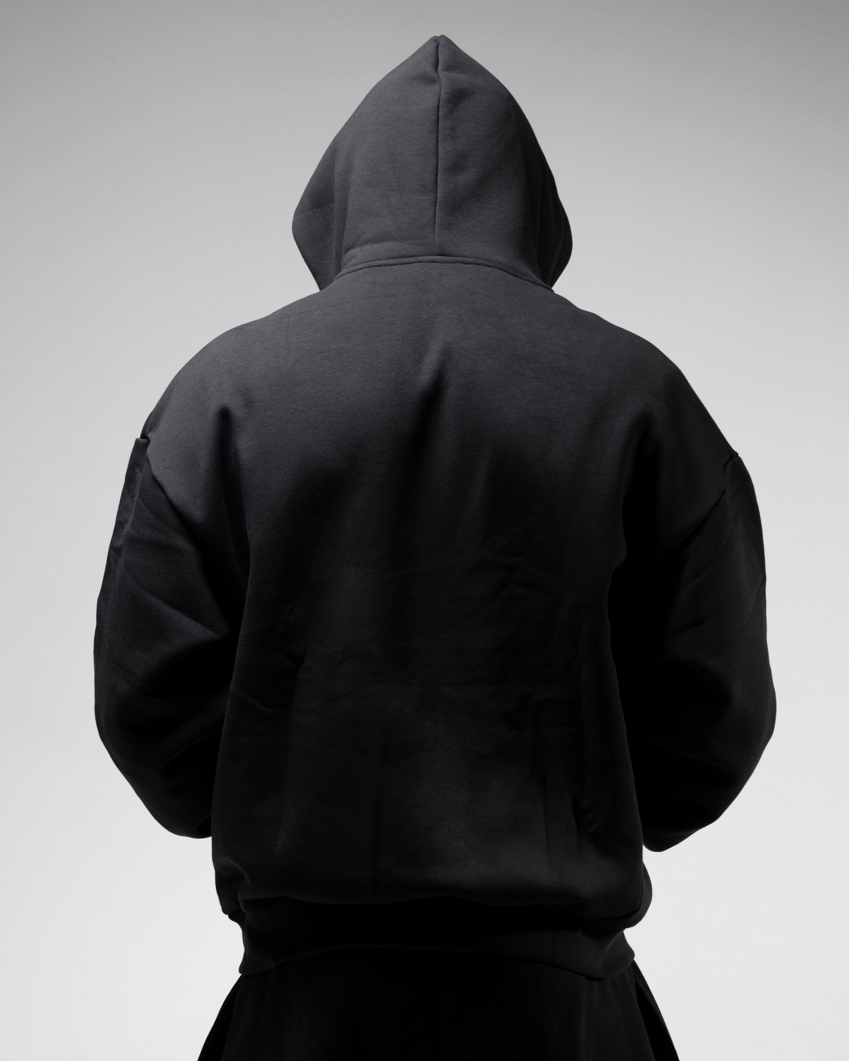 SUDADERA CON ZIP OVERSIZE CROPPED INSANE