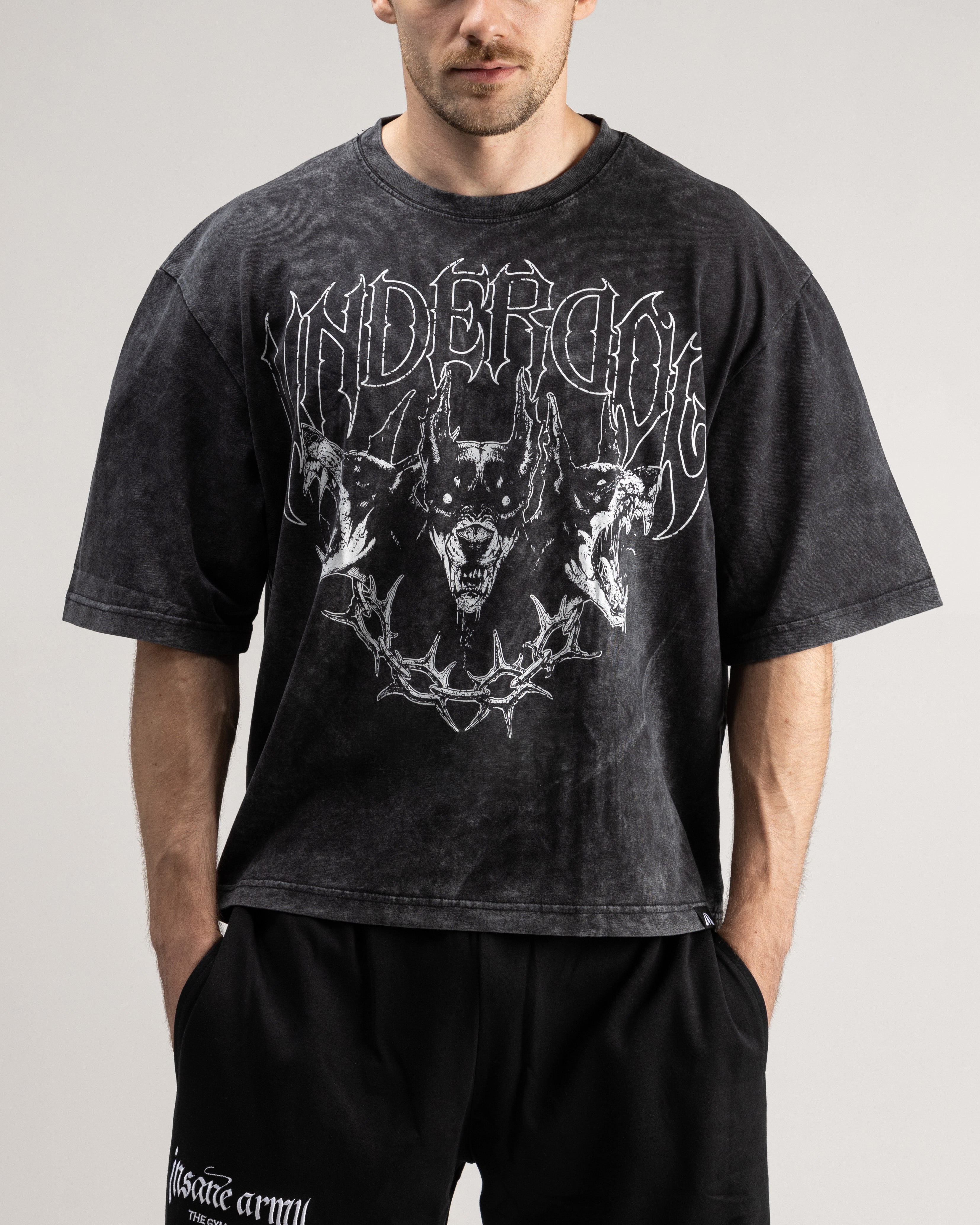 UNDERDOG OVERSIZE CROPPED